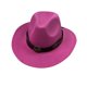 thumbnail image 1 of Sombrero fedora unisex de moda: material de lana, circunferencia de 56-58 cm, adecuado para uso diario/casual, accesorio perfecto para el invierno., 1 of 3