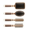 thumbnail image 2 of Oval Comb, Suspensible Gasbag Hair Comb Enhanced Resilience  For Massage, 2 of 8