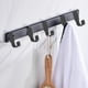 thumbnail image 1 of Gancho para baño, gancho para ropa de baño de latón negro, gancho para ropa, materiales ecológicos, 1 of 12
