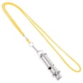 thumbnail image 3 of Stainless Steel Dog Whistles For Training Outdoor Survival Whistle Ideal For Hiking, Camping And Emergency Use Silver, 3 of 9