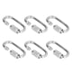 thumbnail image 4 of 20 anillos para patas de pájaro de acero inoxidable resistentes a las mordeduras, accesorios de juguete para pájaros, 4 of 14