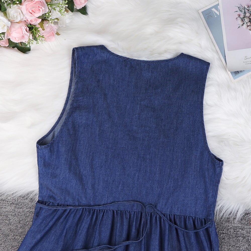 Blue jean dresses for juniors sale