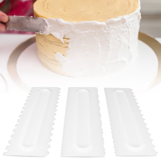 Raspador de Plástico Jadeshay 3 piezas/juego de raspador de crema