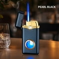 thumbnail image 1 of BAOPAI Briquet à Gaz Rechargeable Coupe-Vent avec Réservoir de Carburant Transparent Design Steampunk Vintage Idéal pour le Camping, la Randonnée et la Survie en Plein Air et pour Allumer des Cigarettes et des Tuyaux, 1 of 3