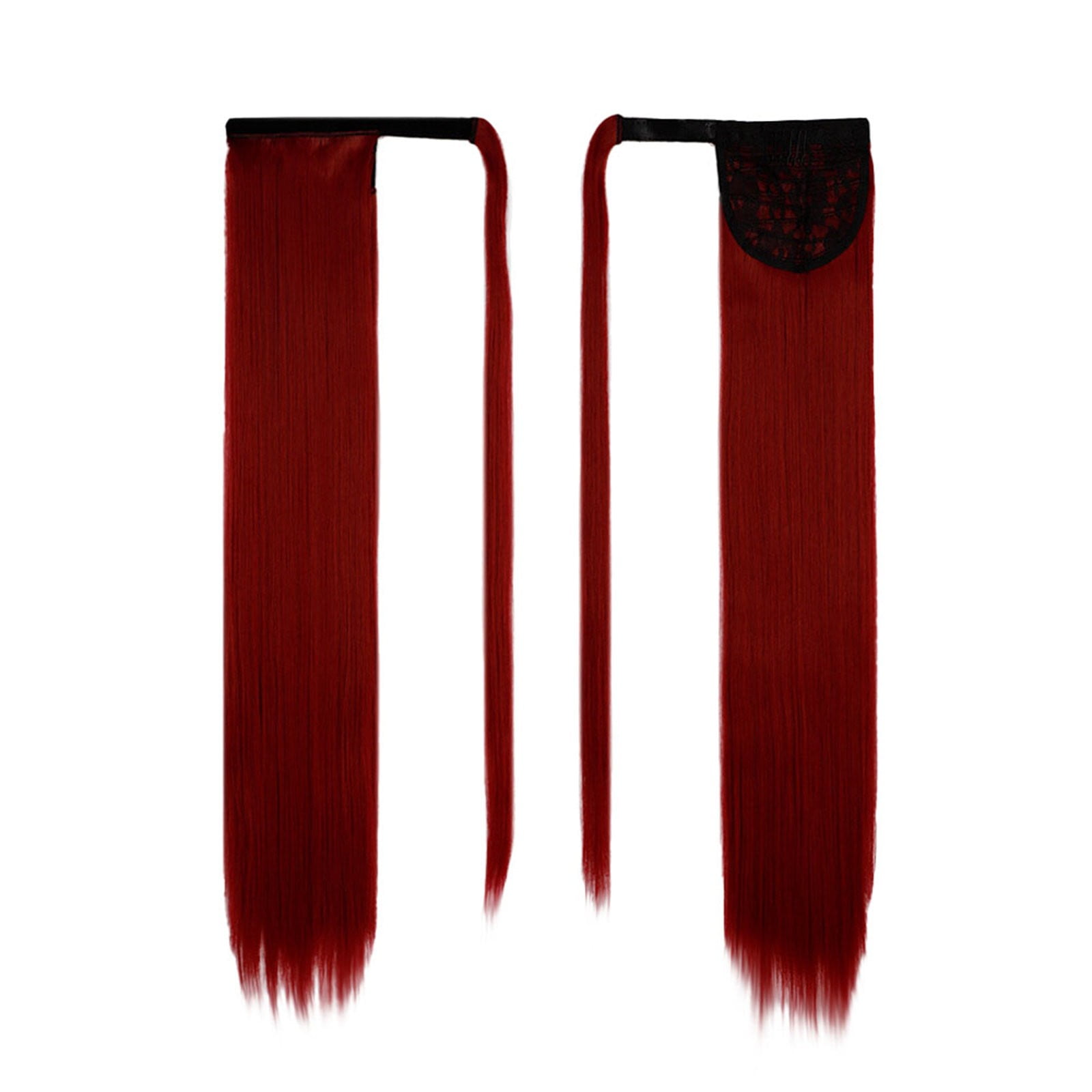 TOYFUNNY 24 Inch Ponytail Long Straight Ponytail Extension Natural