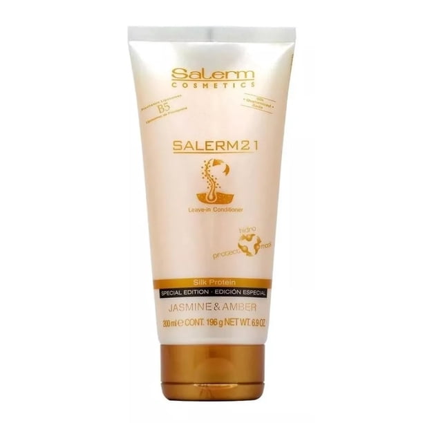 Salerm 21 B5 Silk Protein Leave-In Conditioner Jasmine & Amber, 6.9 Ounce