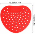thumbnail image 2 of Jinsinto Urinal screen, urinal insert, deodorant urinal screen urinal splash protection mat suitable urinal insert 8 pieces (large hole), 2 of 5