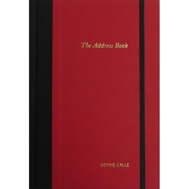 Sophie Calle The Address Book (Hardcover)