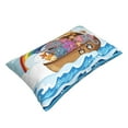 thumbnail image 3 of Balery Rainbow Animals on Noah's Ark Bedding Queen Pillow Cases - Envelope Closure - Soft Brushed Microfiber Fabric - Shrinkage and Fade Resistant Pillow Cases-14"x20", 3 of 9