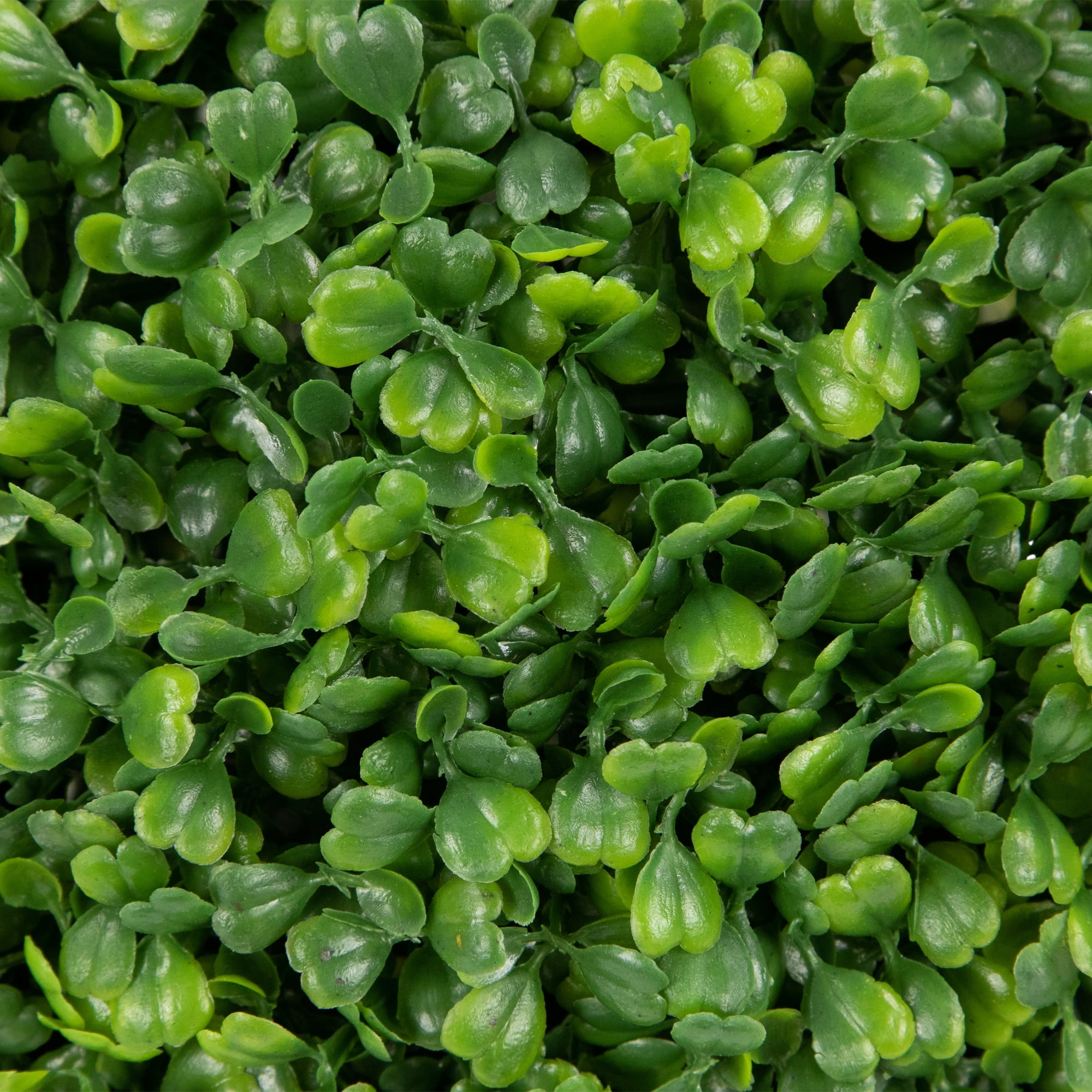 15" Two Tone Green Boxwood Artificial Topiary Garden Ball