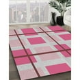 thumbnail image 2 of Ahgly Company Indoor Rectangle Patterned Pink Violet Pink Novelty Area Rugs, 2' x 4', 2 of 6