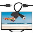 liraijei HDMI Splitter Adapter Cables 1 Input 2 Output for Office