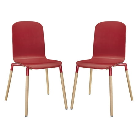 Modway Stack Dining Chair - Set of 2
