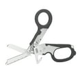 thumbnail image 4 of 6 in 1 Folding Scissors, Stainless Steel Clear Scale Trauma Shears, Safety Emergency Shears with Strap Cutter and Glass Breaker, Foldable Small Scissors for Travel Camping, 4 of 7
