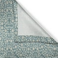 thumbnail image 3 of Ambesonne Ivory and Blue Kitchen Curtains, Nature Floral Petals, 55"x39", Ivory Slate Blue, 3 of 3