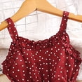 thumbnail image 4 of YHAJDS Big Girls Cami Dress Polka Print V Neck Princess Sundress, 4 of 4