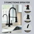 thumbnail image 3 of WOWOW Pull Down Sprayer Kitchen Faucet with Drinking Water Filter, 3 of 8