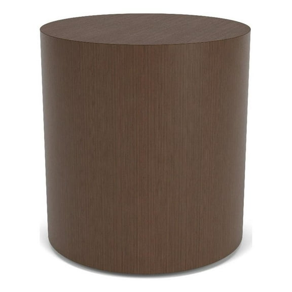 Lesro Mystic Lounge Reception 19" Cylinder Table 20" Tall with Top in Brown