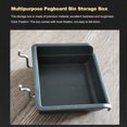 thumbnail image 4 of Pegboard Bin Storage Box Household Small Holding Container Practical Indoor Home Using Hardware Accessory Boxes Shelving Holder Hanging Tool Organizer, 4 of 6