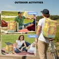 thumbnail image 4 of Tribal Rustic Cooler Backpack - 20L Insulated Leakproof Bag, Artistic Design for Beach, 4 of 6