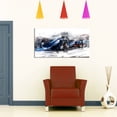 thumbnail image 2 of DESIGN ART Black Speedster Car Small Gallery Wrapped Canvas, 2 of 3