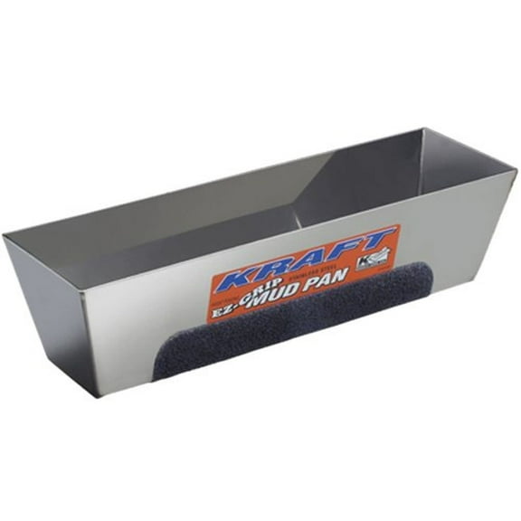 Kraft DW722 12-Inch EZ-Grip SS Mud Pan