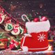 thumbnail image 5 of 10 Uds. Bolsa de dulces de Navidad caja de estilo de zapato de plástico colgantes colgantes para el hogar (S) Ehuebsd Cuidado Belleza, 5 of 9