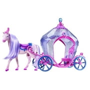 Barbie - Mattel Diamond Castle Horse And Carriage