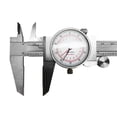 PROLINEMAX 6-Inch / 150mm Dual Reading Dial Caliper - Stainless Steel, Inch/Metric, Shockproof, With Case