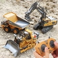 thumbnail image 2 of Excavadora de Control remoto para niños, excavadora, camión de basura, juguetes de coche Rc, ingeniería eléctrica, modelo de vehículo de alta tecnología de 2,4g, juguetes para niños, regalos, 2 of 4