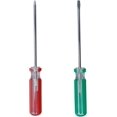 thumbnail image 1 of shiyou-5PCS Green Flathead Screwdrivers 5PCS Red Phillips Screwdrivers 3mm Precision Screwdriver Set with 3 Inch Steel Shaft for Repair Home Improvement Craft, 1 of 4