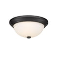 thumbnail image 4 of Millennium Lighting Metal Flushmount Ceiling Light in Matte Black finish, 4 of 4