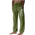 thumbnail image 2 of WXLWZYWL Pants for Men Relaxed Fit Big and Tall Men's Sweatpants Jogging Pants Athletic Bottoms with Elastic Waist and Adjustable Drawstring, 2 of 3