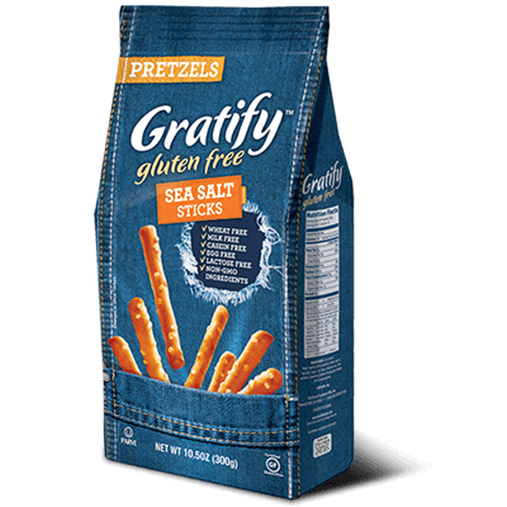 Gratify Gluten Free Pretzel Sticks, 14.1 Oz.