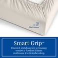 thumbnail image 4 of Wamsutta 1846 4-Piece 650 Thread Count Gardenia Egyptian Giza Cotton Sateen Bed Sheets, King-Deep Pocket, 4 of 10