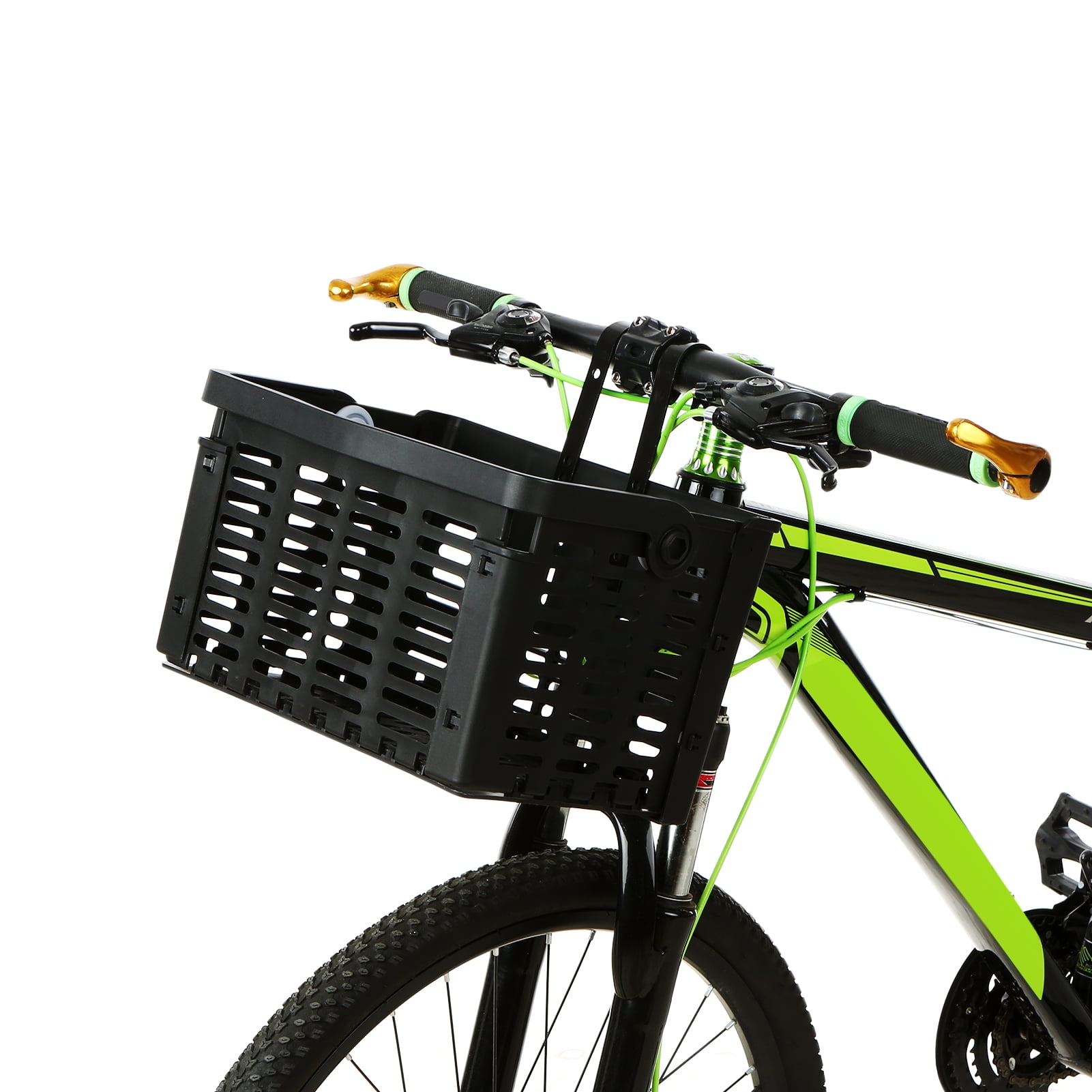 NEW ProSource Wicker Front Handlebar Bike Basket Cargo FREE SHIPPING 