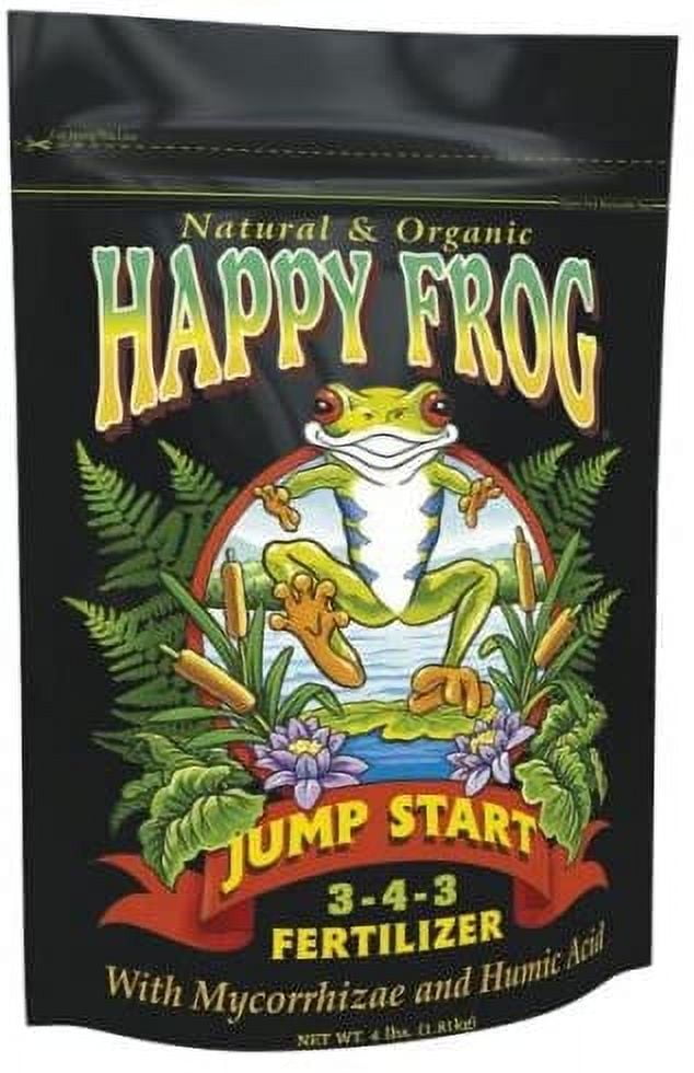 FoxFarm Happy Frog Garden Jump Start Dry Plant Fertilizer, 4 FoxFarm Happy Frog Garden Jump Start Dry Plant Fertilizer, 4