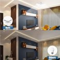 thumbnail image 2 of stanreset LED Ceiling Lamp Foldable Four Leaf Light Worklight Lamp for Warehouse Office Supermarket, 2 of 6
