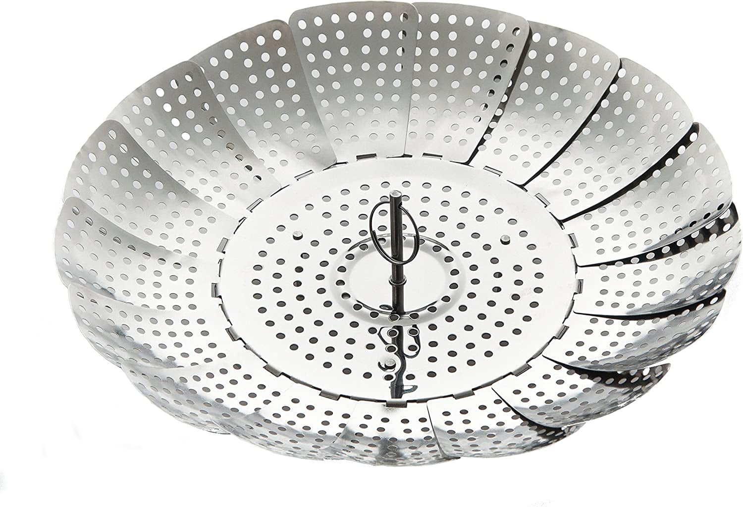 ExcelSteel Stainless Steel Foldable Vegetable Steamer