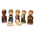 thumbnail image 2 of Conjunto de pesebre navideño, decoraciones religiosas, adorno clásico a mano, decorativo, tradicional, estatua navideña, artesanía de resina., 2 of 9