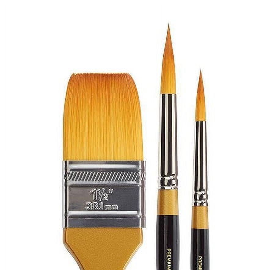 Kingart Original Gold Series, Golden Taklon Sky Wash & Ultra Round, Max Rounds 3 Pc. Set, All ages