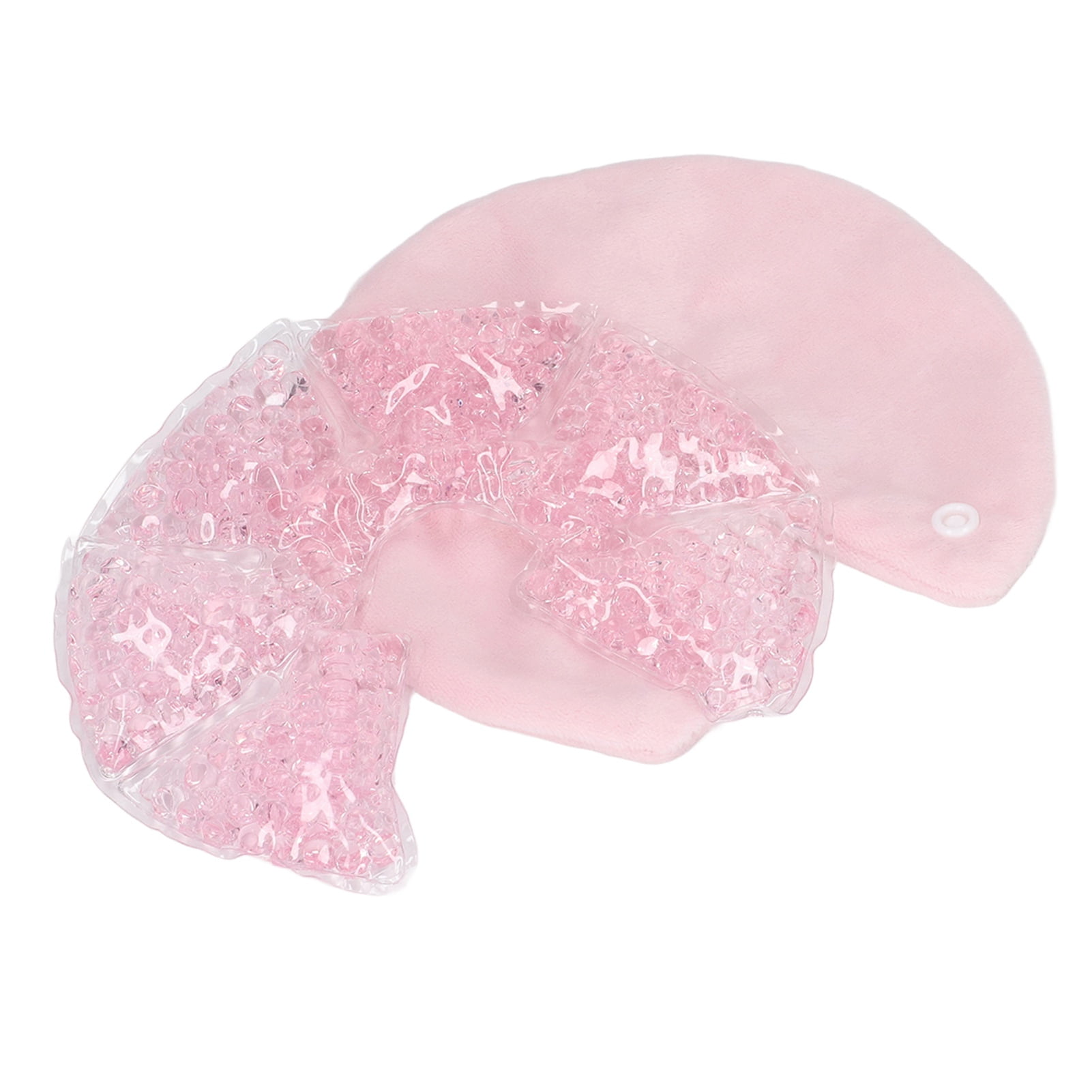 NFTIGB Reusable Breast Pack Hot Cold Compress Nursing Pads for Lactation Care, Soft Breastfeeding Gel Pads Reduce Swelling & Relieve Pain, Pink (6.69 inches / 17.00 cm)