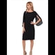 thumbnail image 2 of Vestidos de para Mujer, con Mangas Abullonadas, para Fiestas, Bodas y Cócteles Negro L, 2 of 7