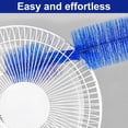 thumbnail image 4 of 6pcs Fan Cleaning Brush, TSV Bendable Cobweb Duster, Flexible Fan Cleaner, Microfiber Crevice Dust Collector for Box Fan, Floor Fan, Stand Up Fan, 4 of 6