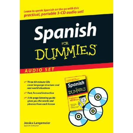 Spanish for Dummies Audio Set (Best Audio Spanish Learning)