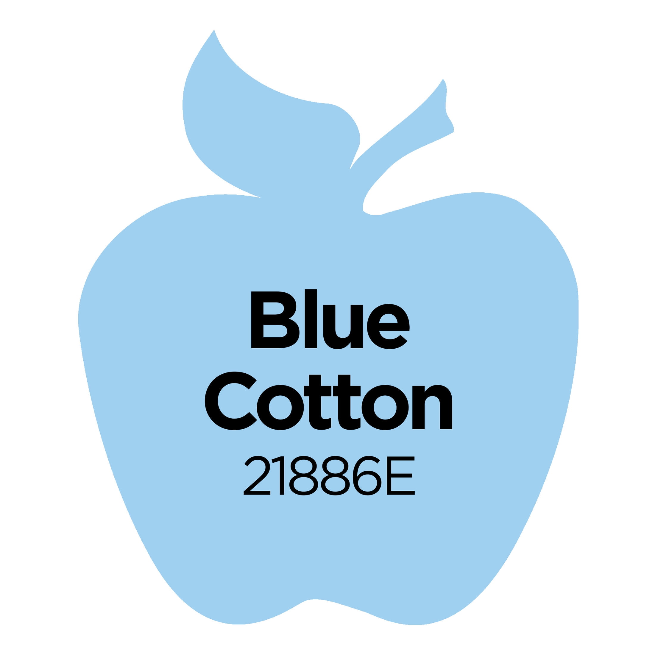 (6 pack) Apple Barrel Acrylic Craft Paint, Matte Finish, Blue Cotton, 2 fl oz