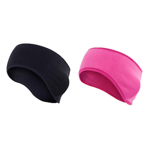 De Orejeras Cálidas Circulares Que No Se Caen Fácilmente, Banda Para El Cabello Deportiva, Orejeras De Aspecto Aerodinámico De Moda, Diseño Único 2 Piezas Cateissary HA046311-04