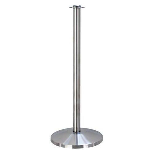 QUEUEWAY QWAY314-3S Contemporary Top Post,Satin SS,39 in.