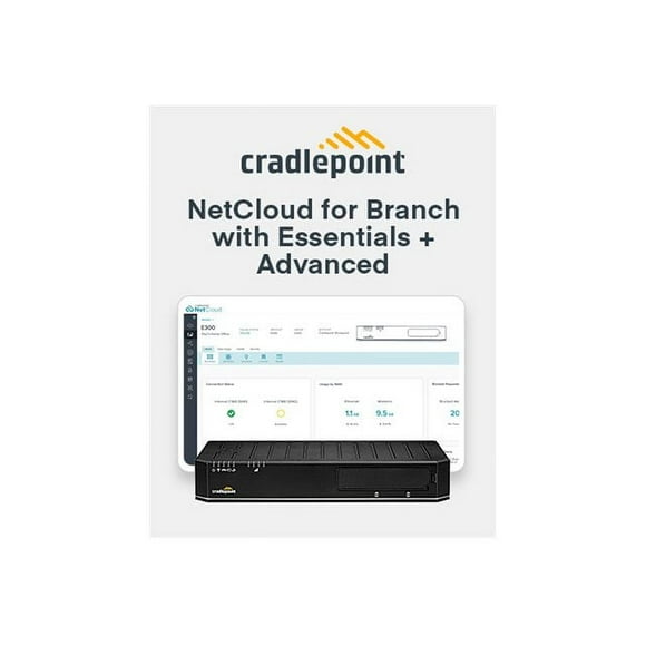 Cradlepoint E300 5G LTE Router, 802.11ax (Wi-Fi 6), (300M or 1200M Modem)