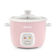 AROMA® 4-Cups (Cooked) / 1Qt. Rice & Grain Cooker, Pink